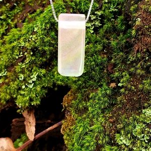 Resin pendant with chain. 16" or 18"